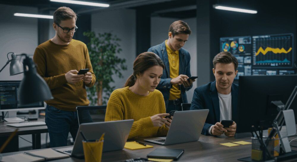 Uma empresa de soluções em tecnologia móvel