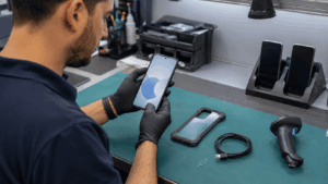 Preparação de celular corporativo substituto